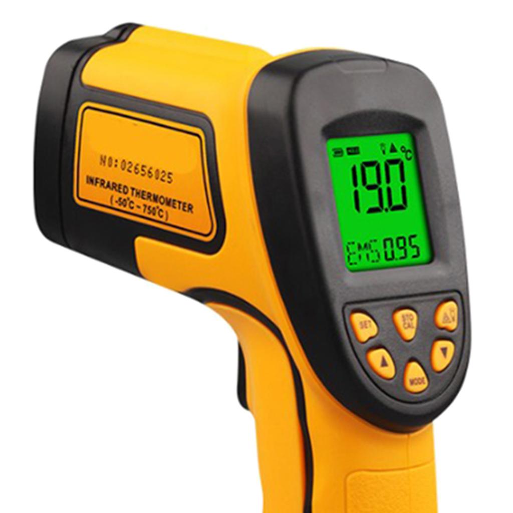 Digital Infrared Thermometer Non-Contact IR Objects Temperature Meter AS842A