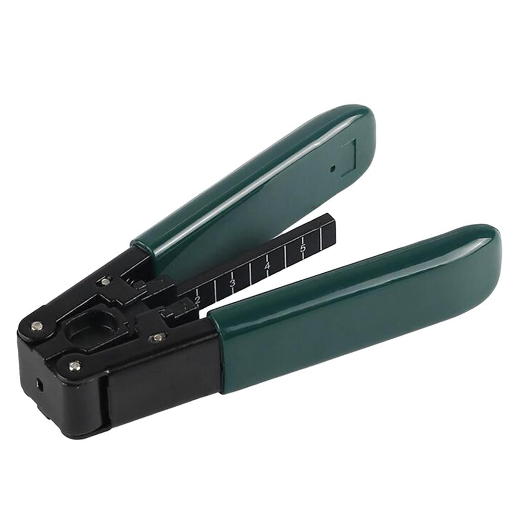Metal Fiber Optic Stripper Tool Kit Wire Stripping Cable Wire Cut Stripper