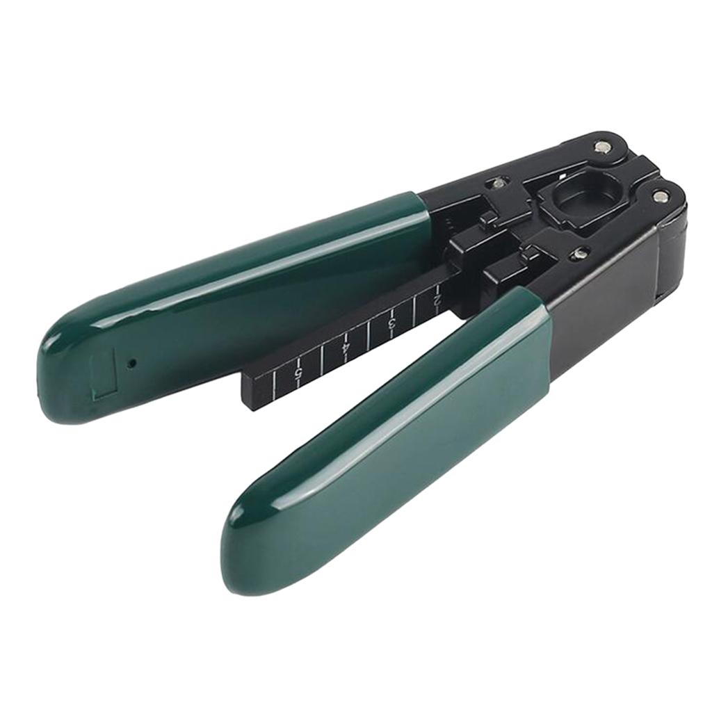 Metal Fiber Optic Stripper Tool Kit Wire Stripping Cable Wire Cut Stripper