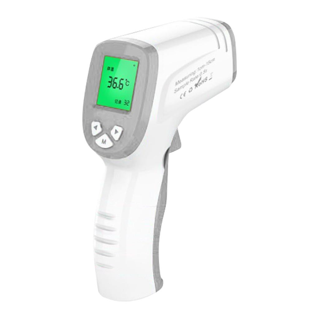 Kids Adult Infrared Thermometer Non-Contact Body Forehead Thermometer Gray