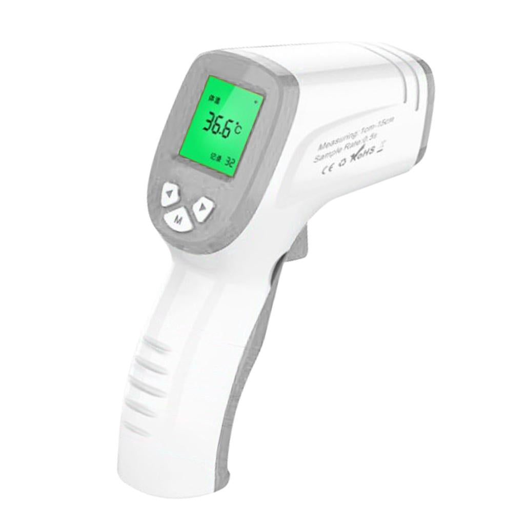 Kids Adult Infrared Thermometer Non-Contact Body Forehead Thermometer Gray