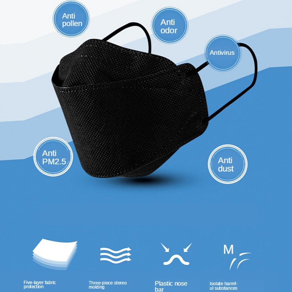 50PCS Disposable Dustproof Breathable Anti-Smog