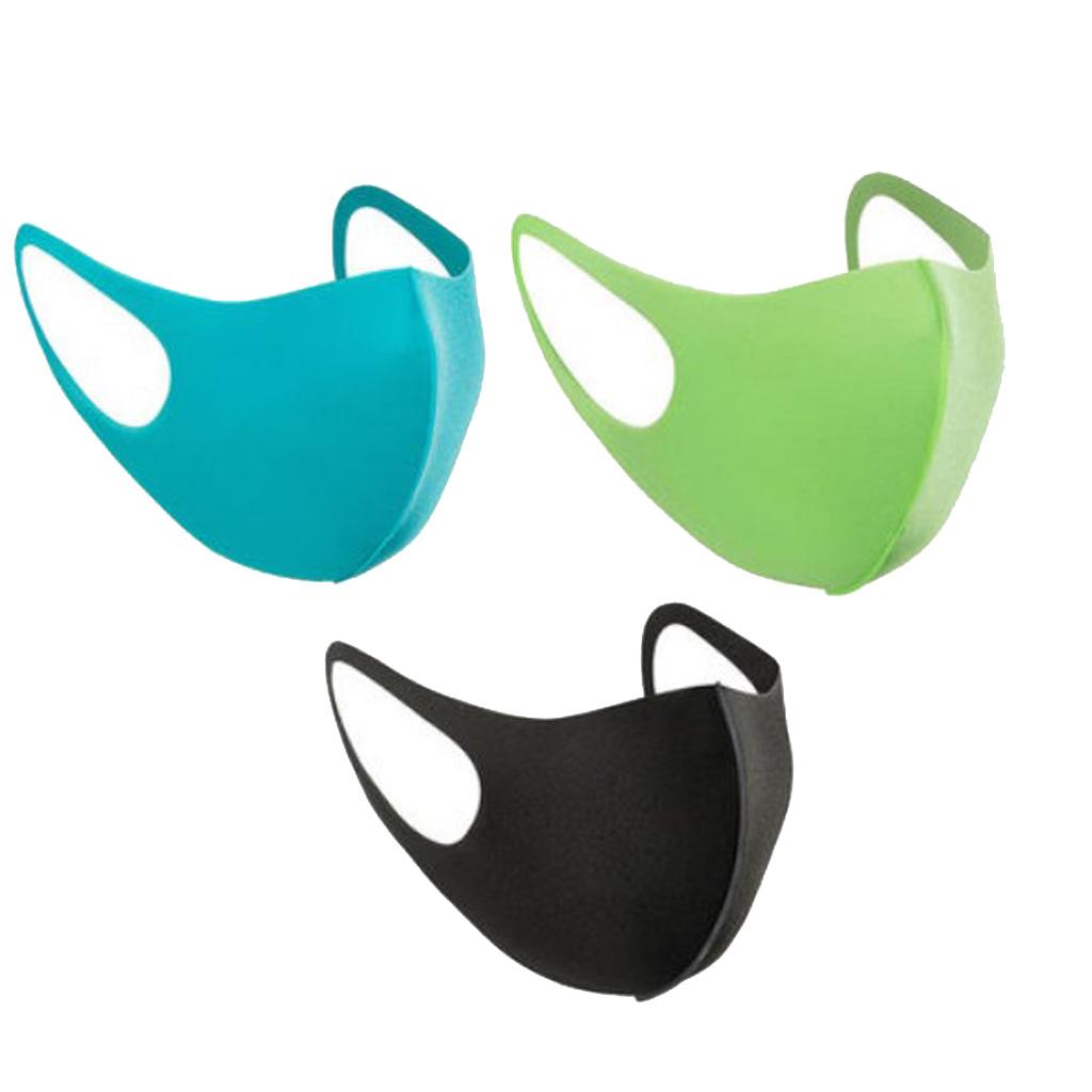 3x Windproof Proof Dustproof Sponge Face Cover for Kids