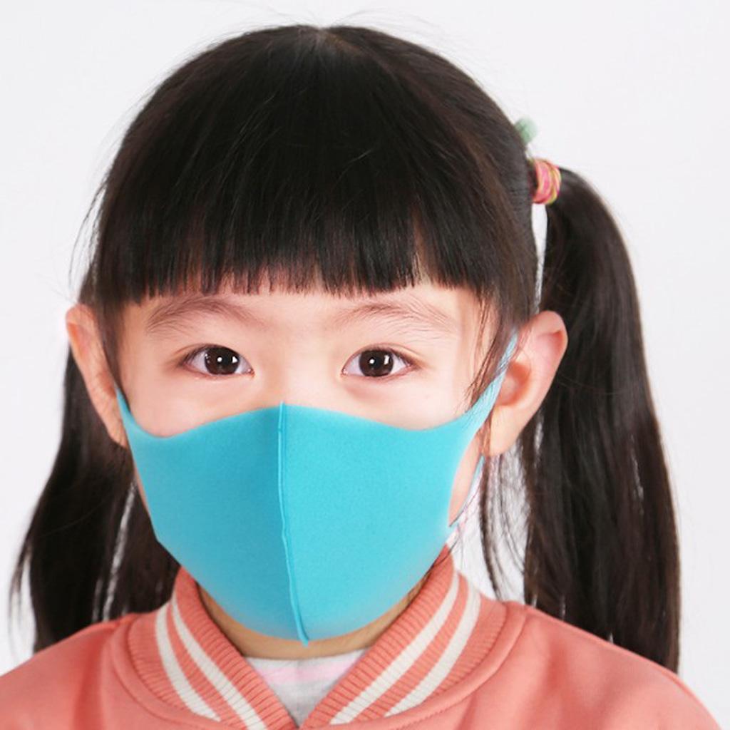 3x Windproof Proof Dustproof Sponge Face Cover for Kids