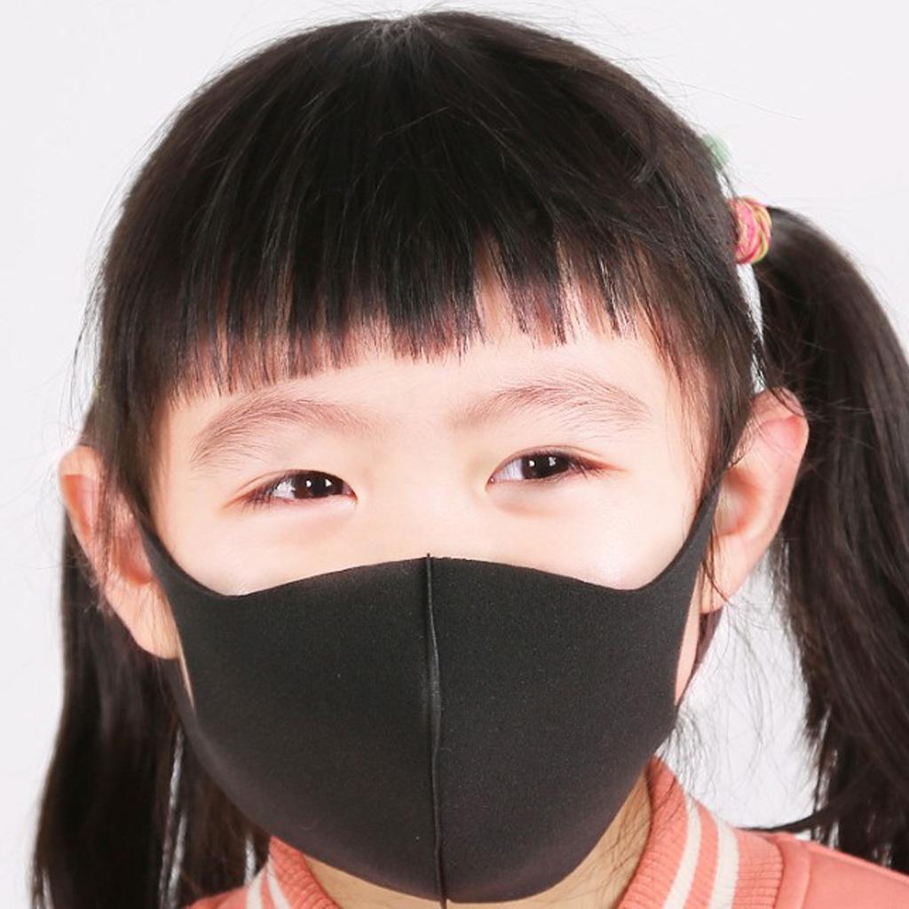 3x Windproof Proof Dustproof Sponge Face Cover for Kids
