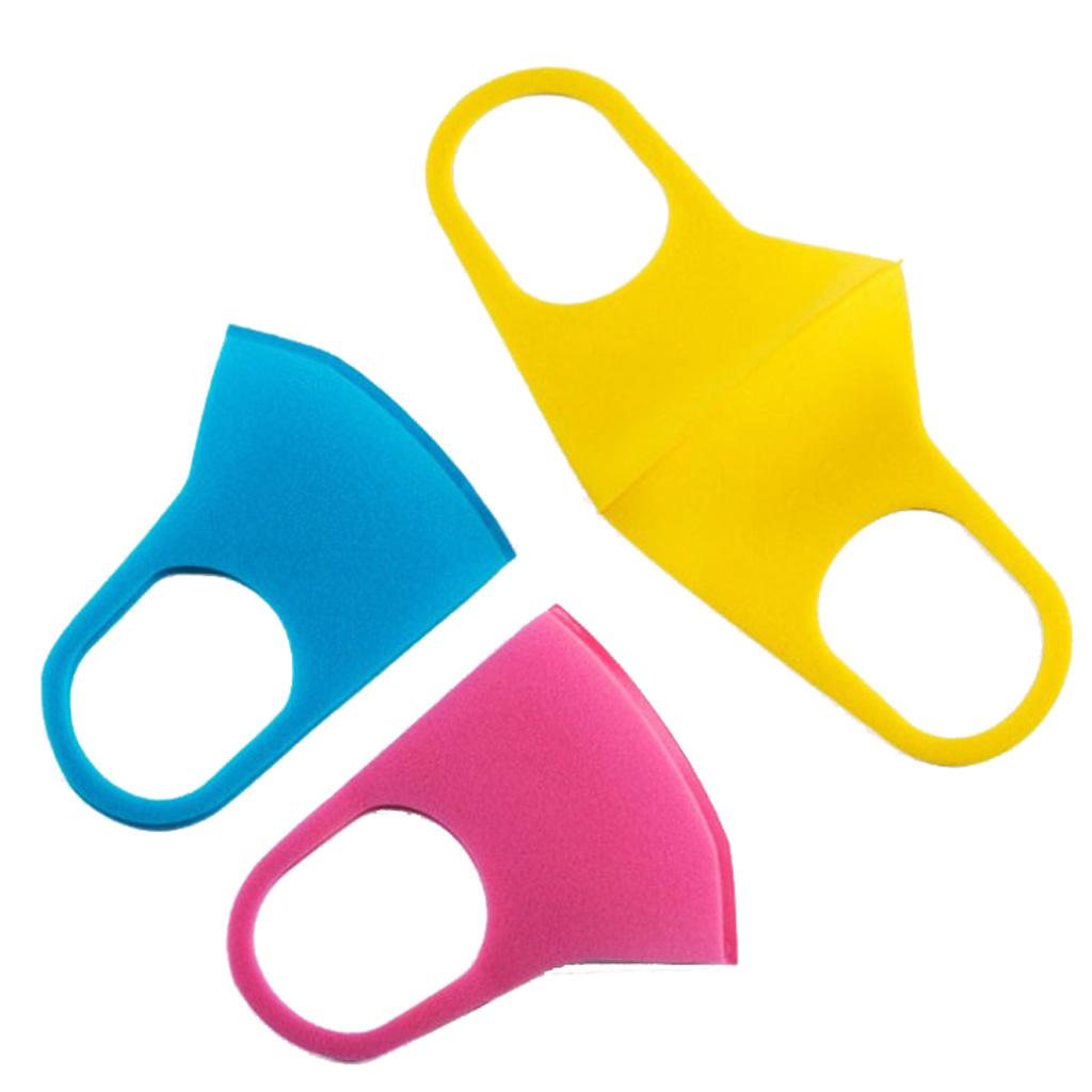 3x Windproof Proof Dustproof Sponge Face Cover for Girl Kids