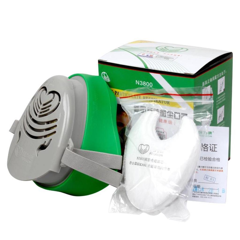Industrial Gas Dust Mask Filter Anti Dust PM2.5 Respirator Facepiece Mask