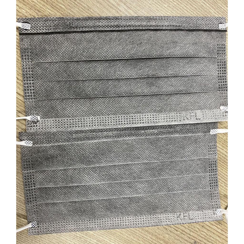 30PCS Activated Carbon Disposable Face Mask Anti Dust Haze Protection Grey