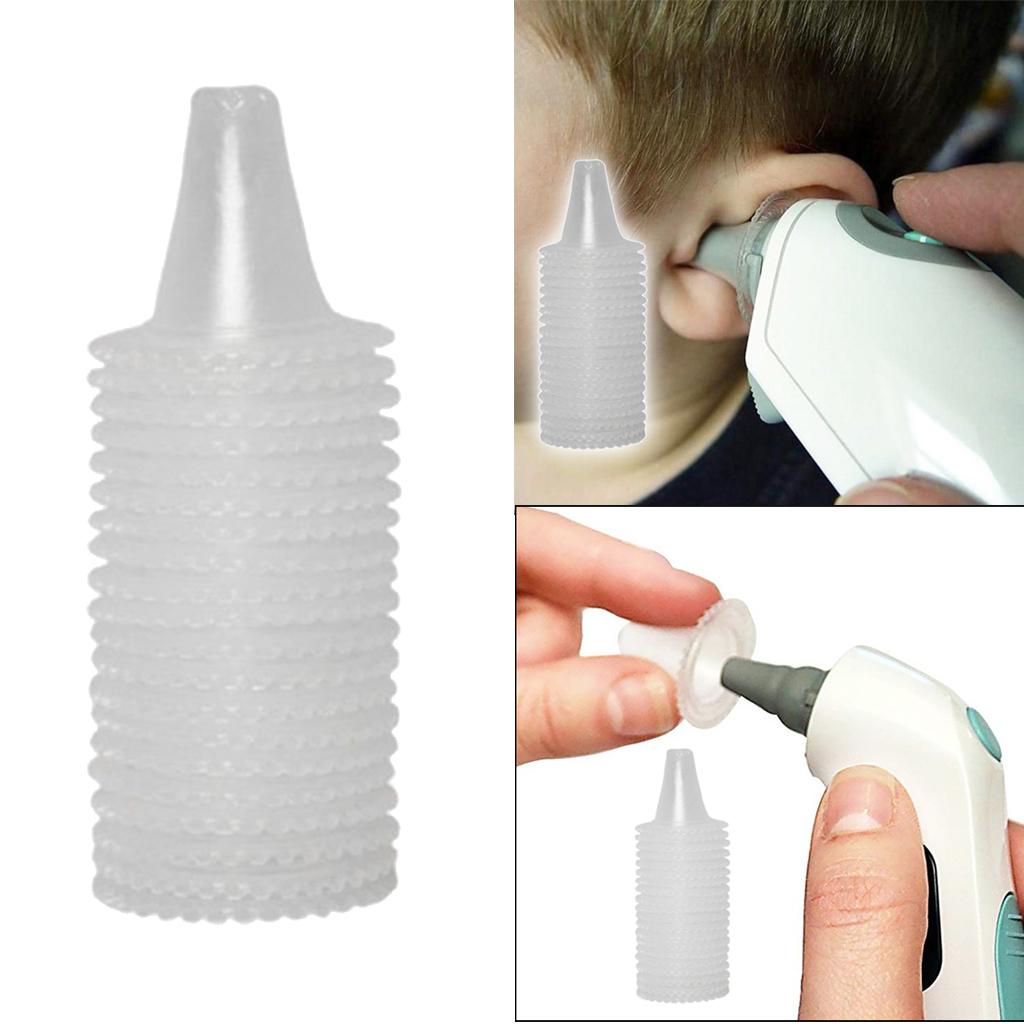 20PCS Ear Thermometer Covers Lens Filters Disposable Caps Cover Replacement