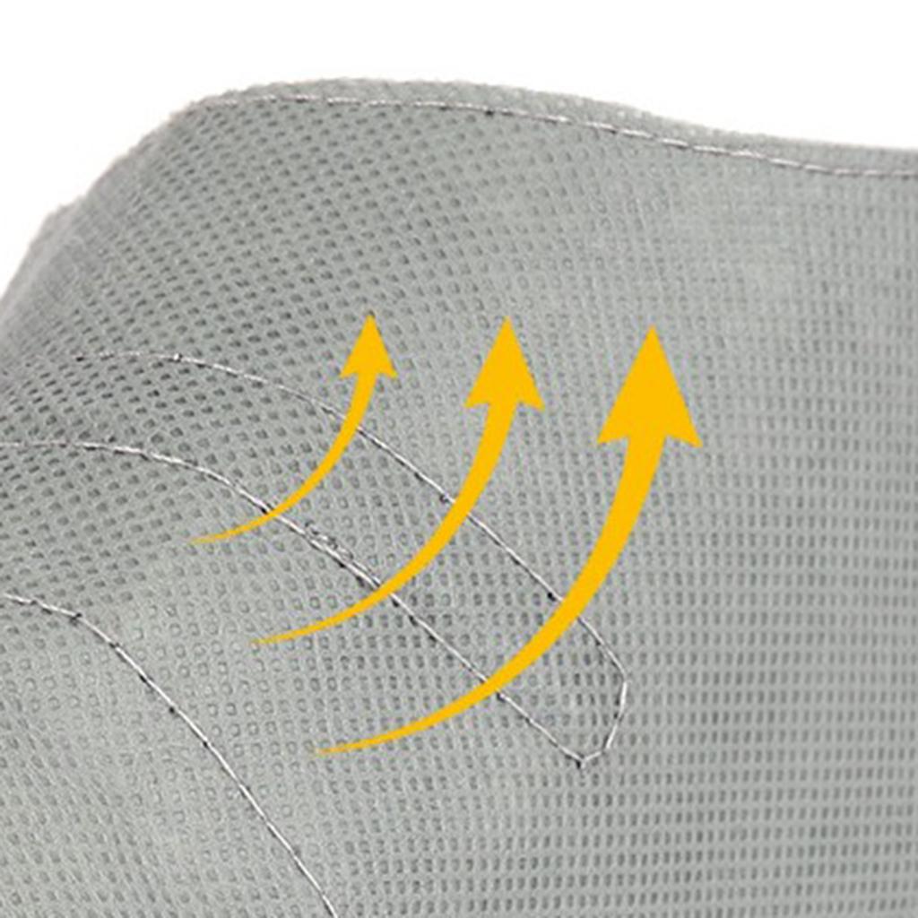 Pet Dog Face Mouth Dust Mask Mouthcover Pet Anti-fog Muzzle w/ Strap Gray L