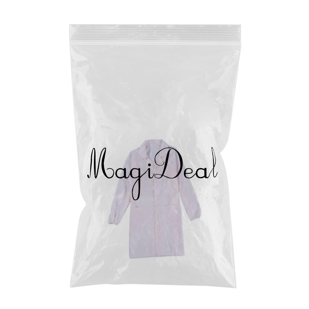 Protective Overall Dustproof Anti-static Workwear L Pink