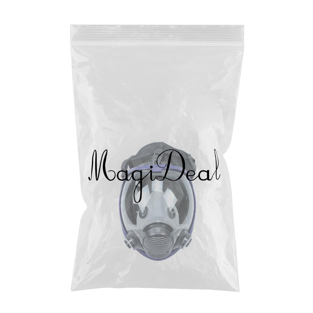 Large View Gas Mask Facepiece Painting With Filter Durable Head-mounted A