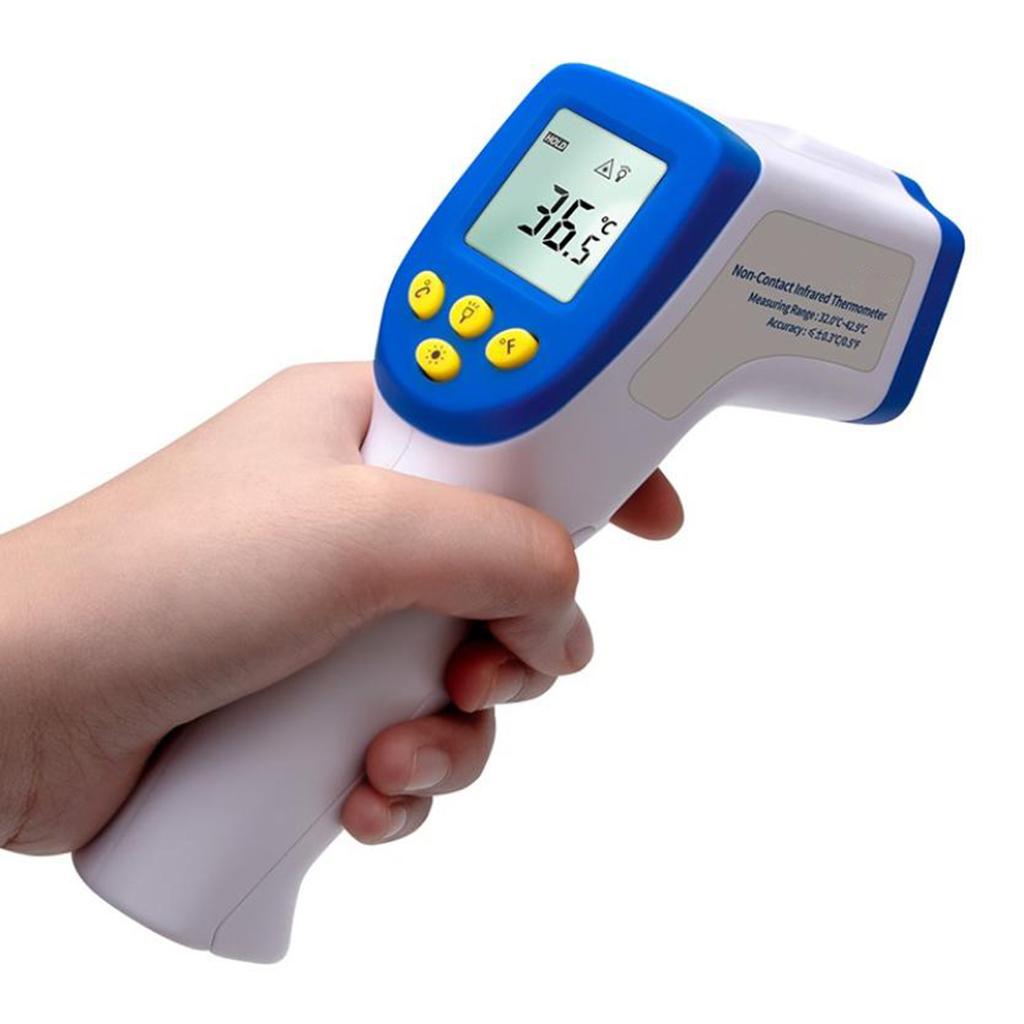 IR Digital Infrared Thermometer No-touch Forehead Baby Ear Body LCD Screen
