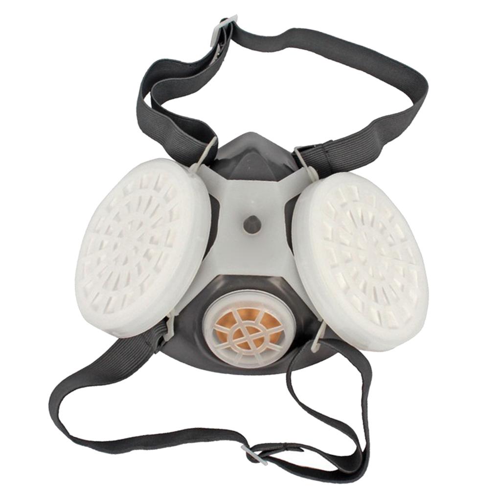 Facepiece Respirator Half Face Painting Spraying Gas Mask with Filter