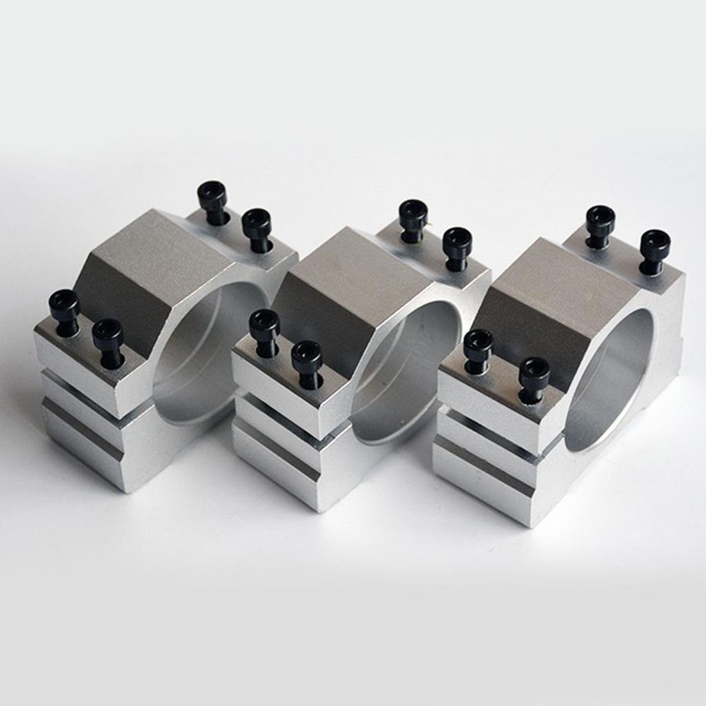 Spindle Motor Mount Aluminum Alloy CNC Router Bracket Neck Holder 48MM
