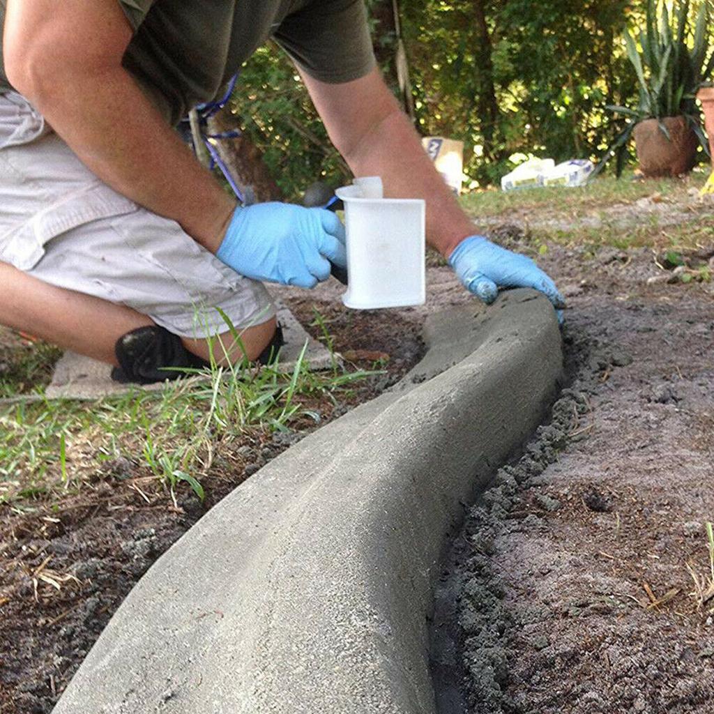 DIY Landscape Edger Model Making Concrete Trowel Garden Yard Plastering Tool