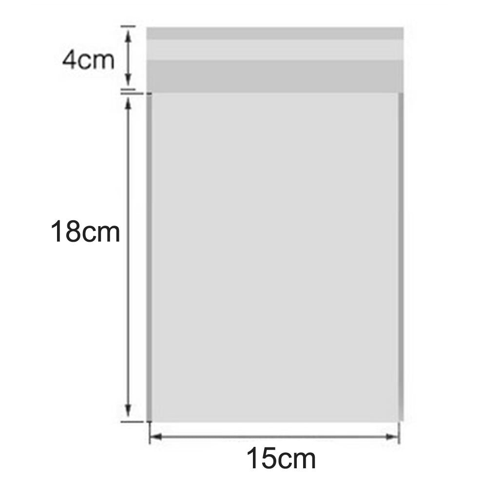 Poly Envelopes Padded Mailing Film Bag Self Sealing Waterproof Premium 30pcs 15x18cm