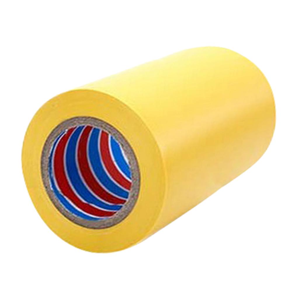 High Viscosity Flame Retardant PVC Electrical Tapes 10cm_Yellow