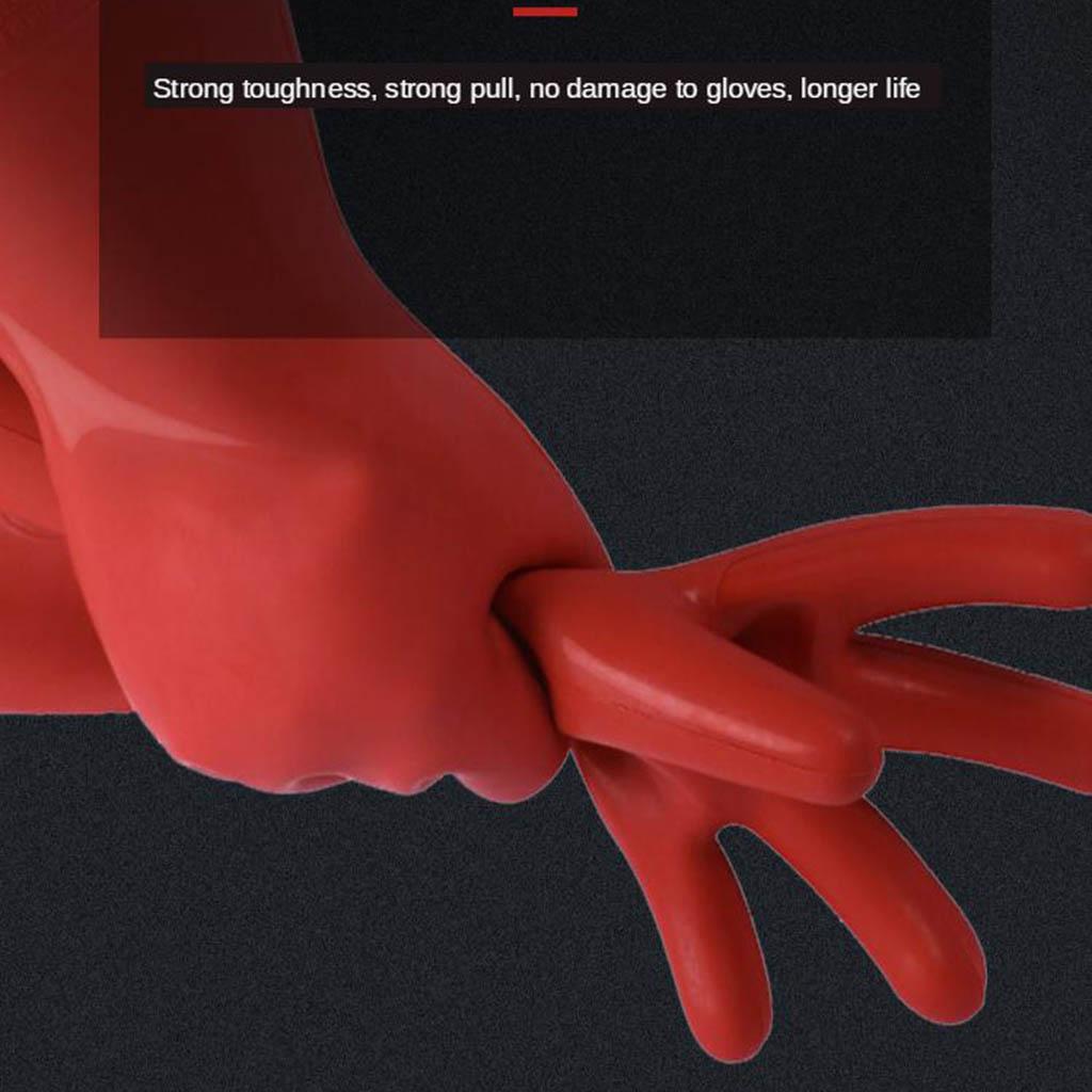 High Voltage Electricians Insulating Gloves Rubber 12kv