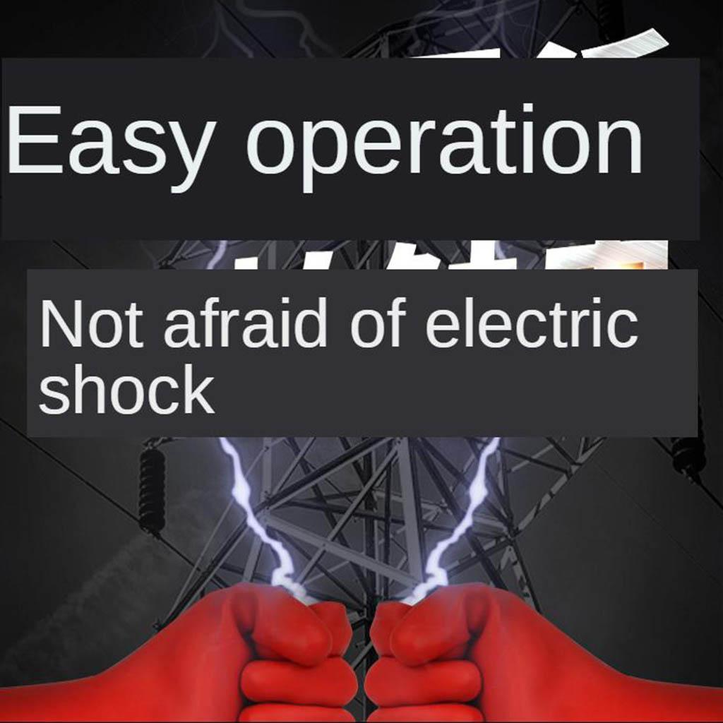 High Voltage Electricians Insulating Gloves Rubber 25kv