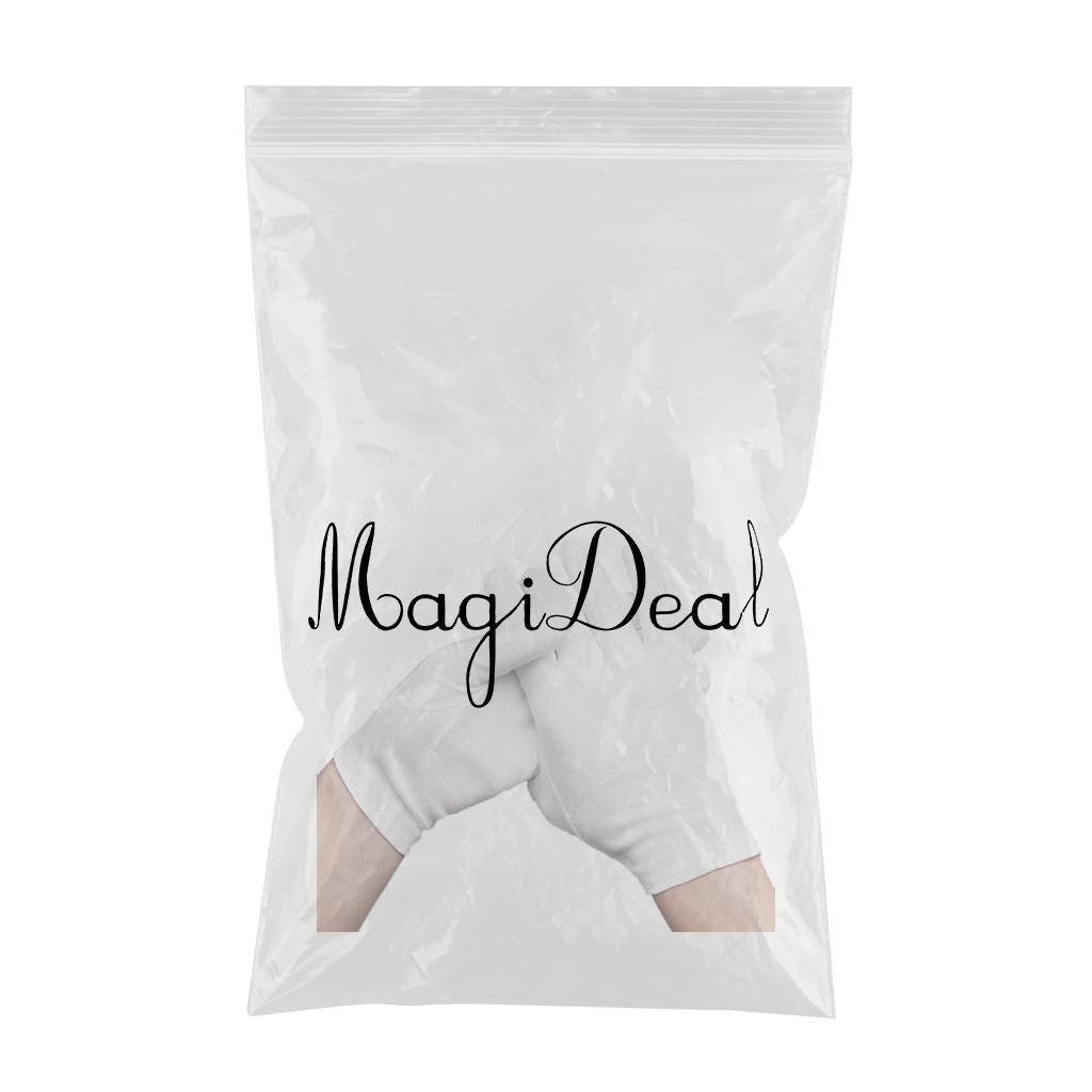 Large White Cotton Gloves Work Glove for Men Women 12 Pairs Common Style