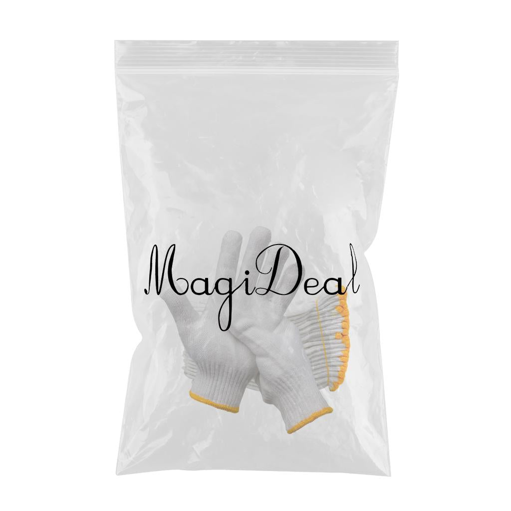 120 Pairs Of Cotton Encryption Cotton Yarn Gloves Wear-Resistant Work Gloves