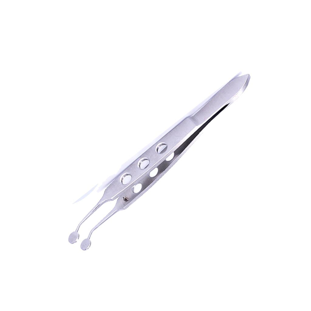 Eyelid Massage Tweezers Meibomian Arita Gland Forceps 5mm Round