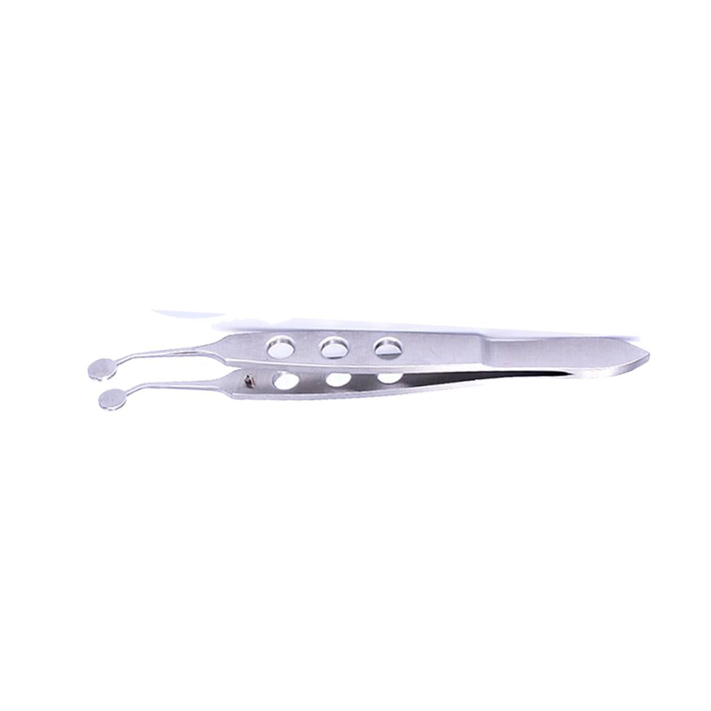 Eyelid Massage Tweezers Meibomian Arita Gland Forceps 5mm Round