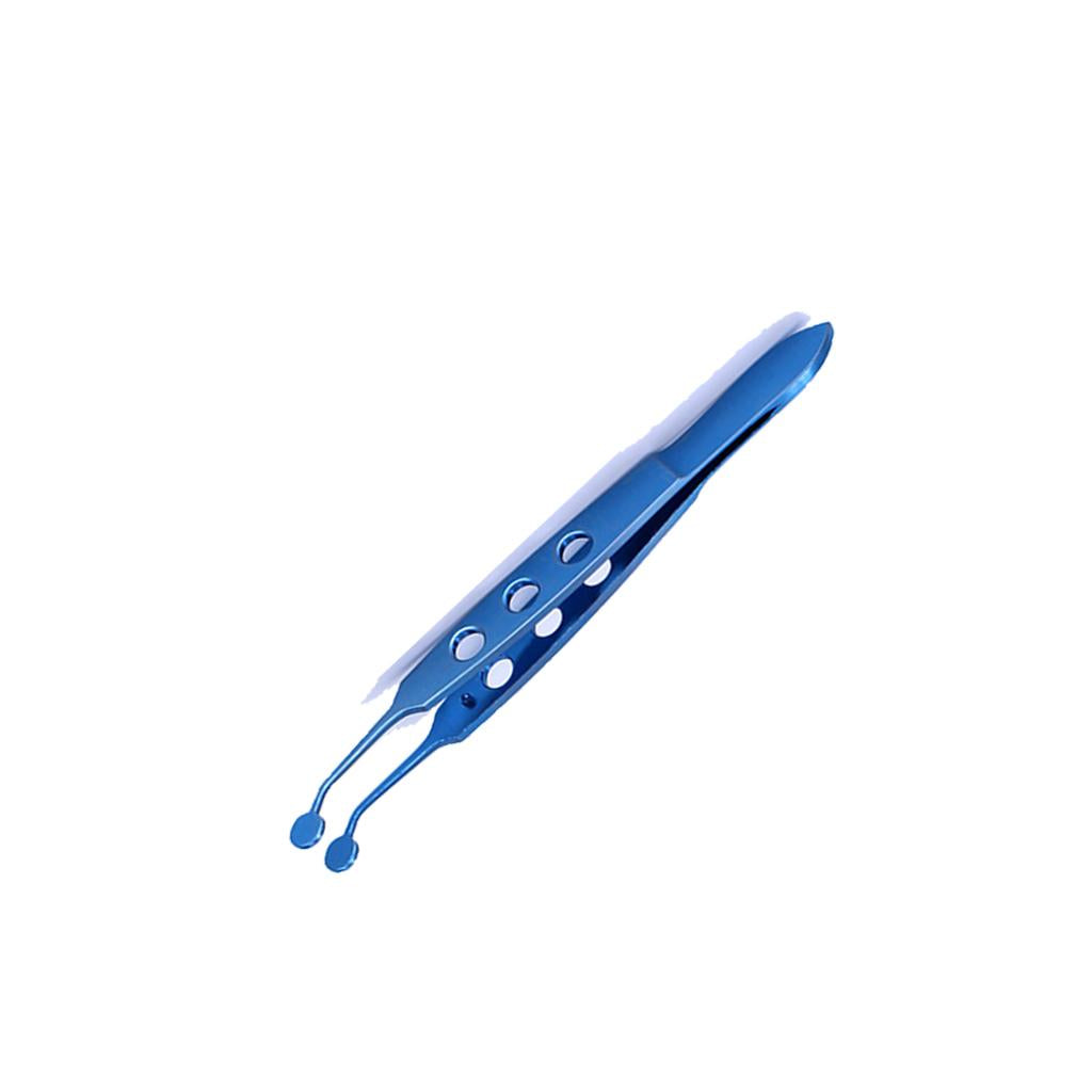 Eyelid Massage Tweezers Meibomian Arita Gland Forceps Titanium Alloy_Round