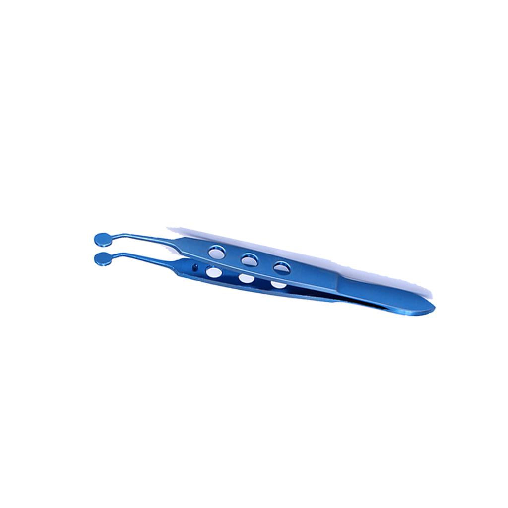 Eyelid Massage Tweezers Meibomian Arita Gland Forceps Titanium Alloy_Round