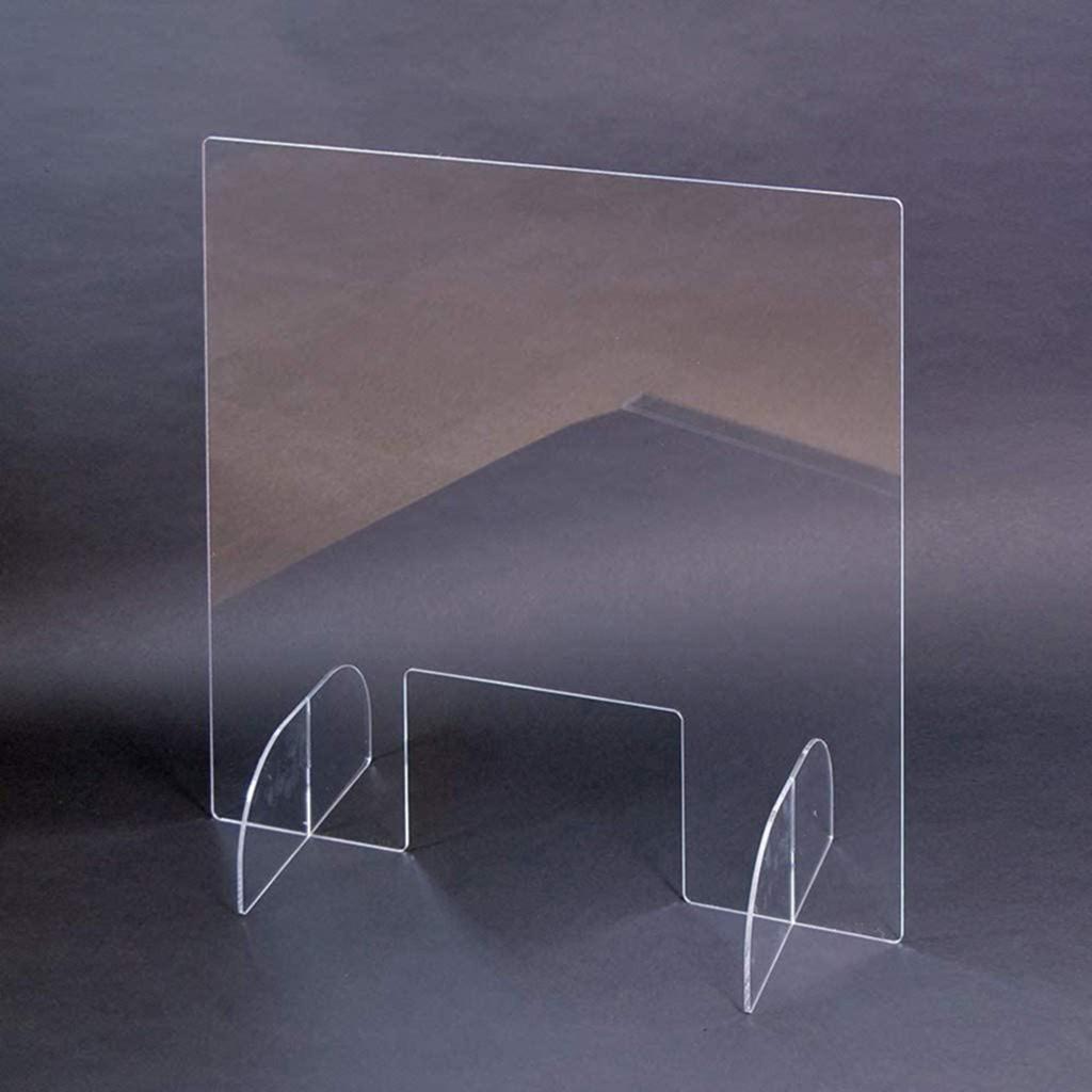Sneeze Guard Protection Acrylic Safety Counter Barrier Nail Salon Office C