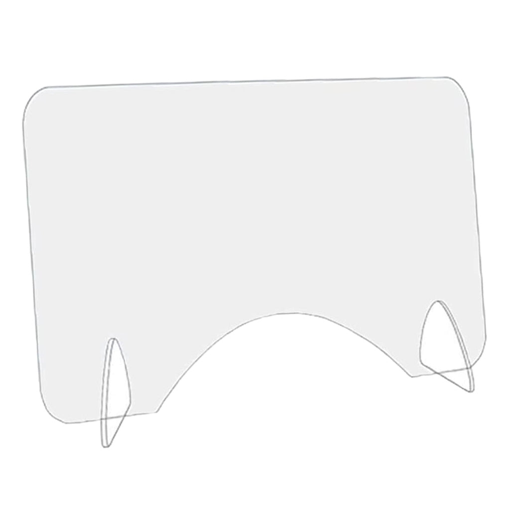 Sneeze Guard Protection Acrylic Safety Counter Barrier Nail Salon Office F