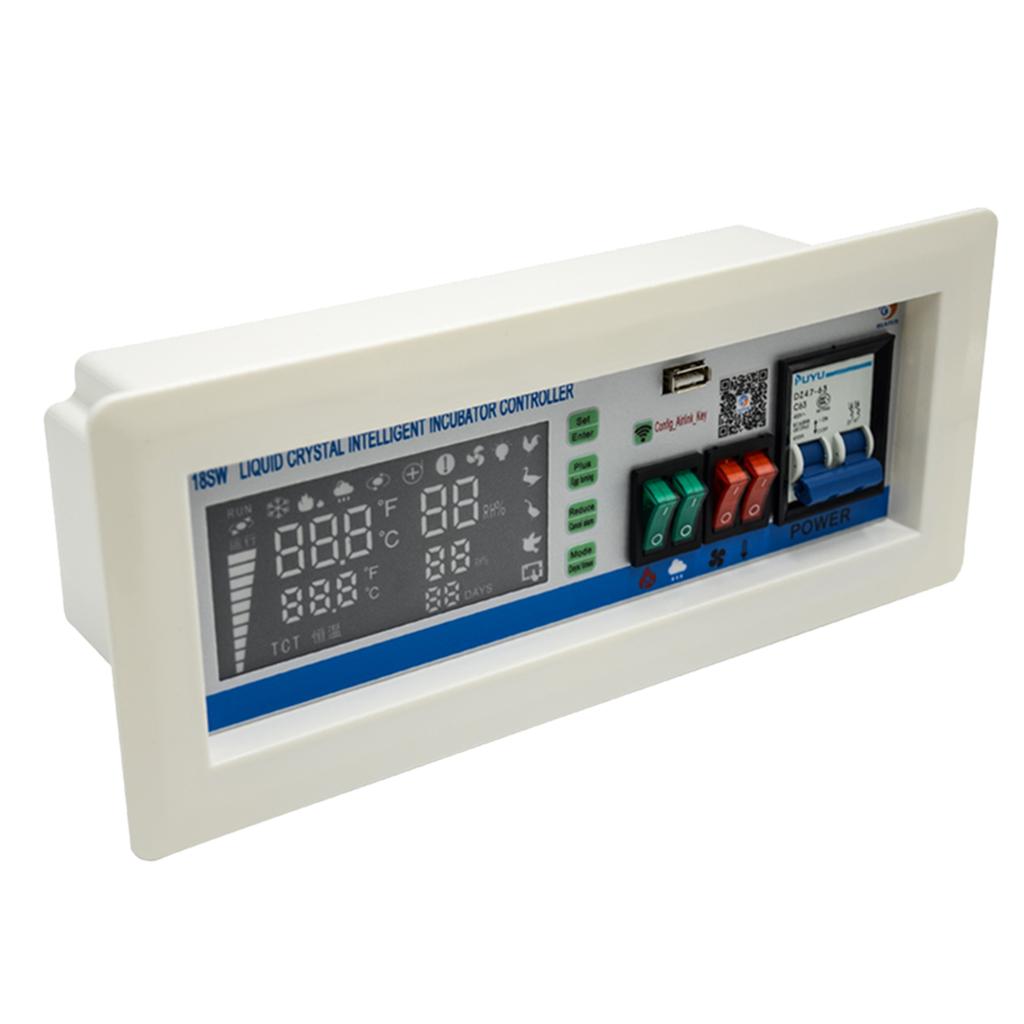Pro XM-18SW Automatic Egg Incubator Controller App Control Humidity Sensors