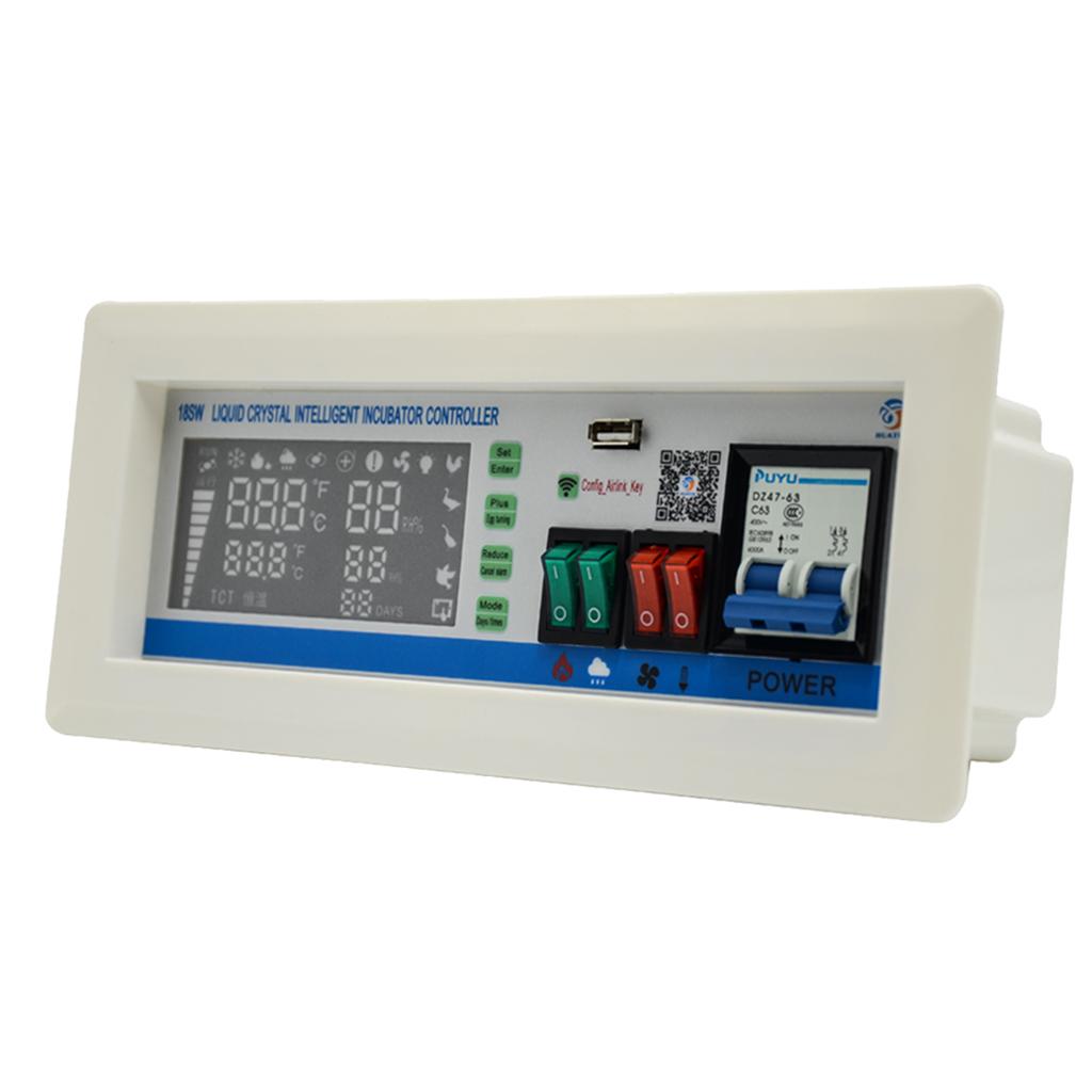Pro XM-18SW Automatic Egg Incubator Controller App Control Humidity Sensors
