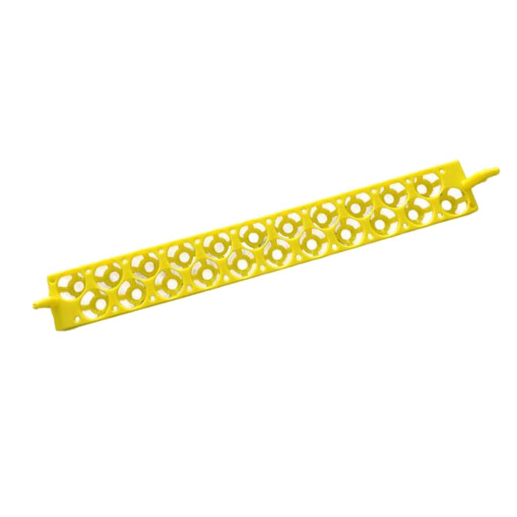 Egg Turning Tray for Duck Poultry Goose Birds Accs Replacement Parts Yellow 22 Egg