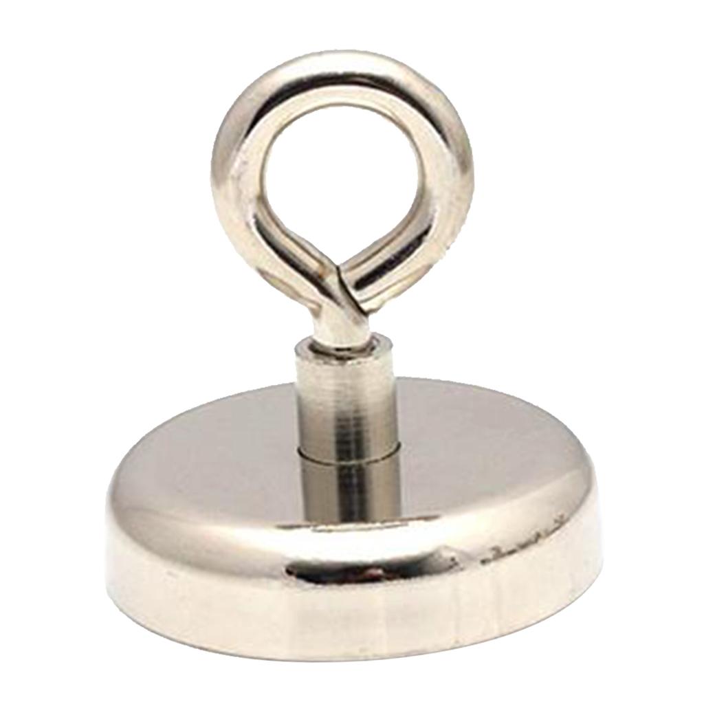 Pull Force Magnets Hook Refrigerator Round Magnets Eyebolt Hooks 8KG Pull