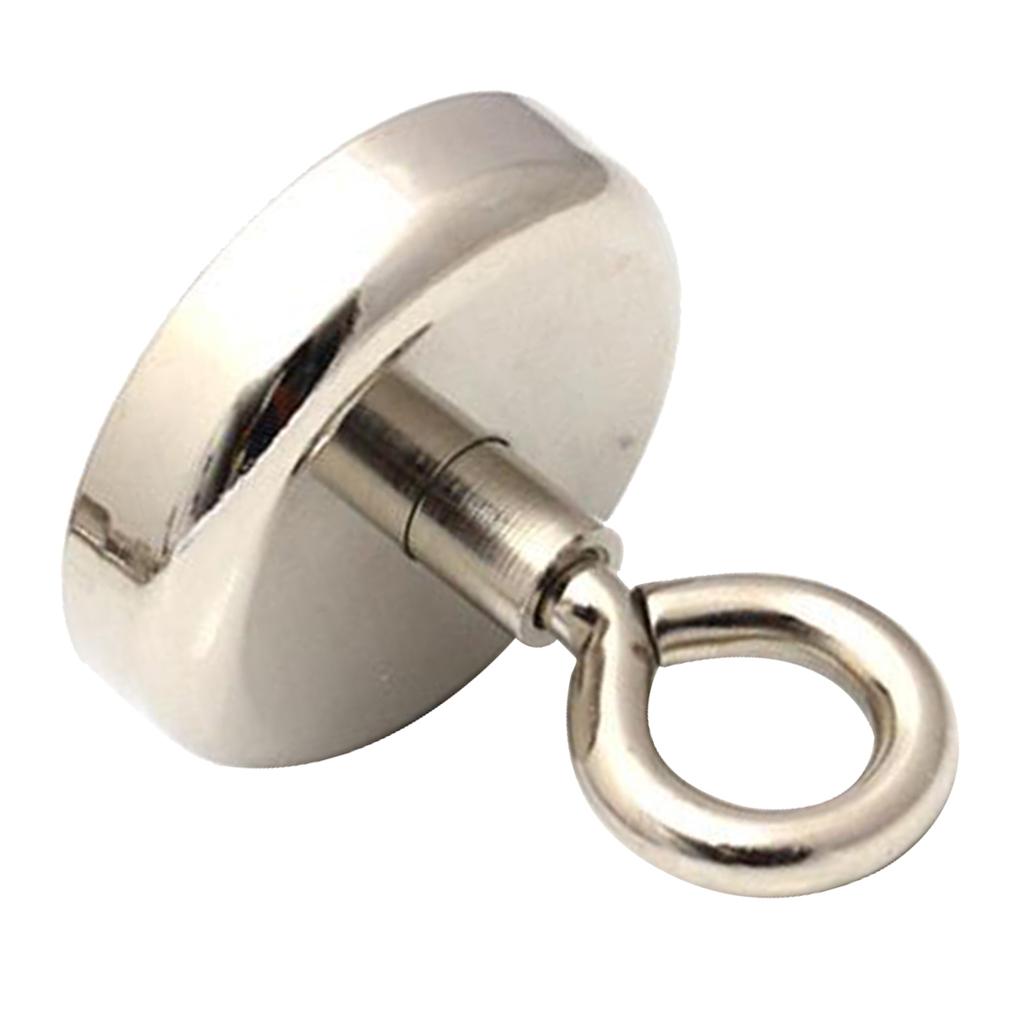 Pull Force Magnets Hook Refrigerator Round Magnets Eyebolt Hooks 8KG Pull
