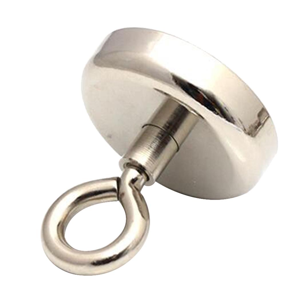 Pull Force Magnets Hook Refrigerator Round Magnets Eyebolt Hooks 8KG Pull