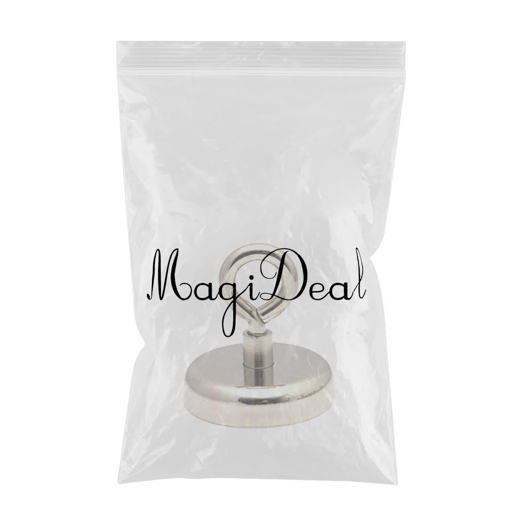 Pull Force Magnets Hook Refrigerator Round Magnets Eyebolt Hooks 95KG Pull