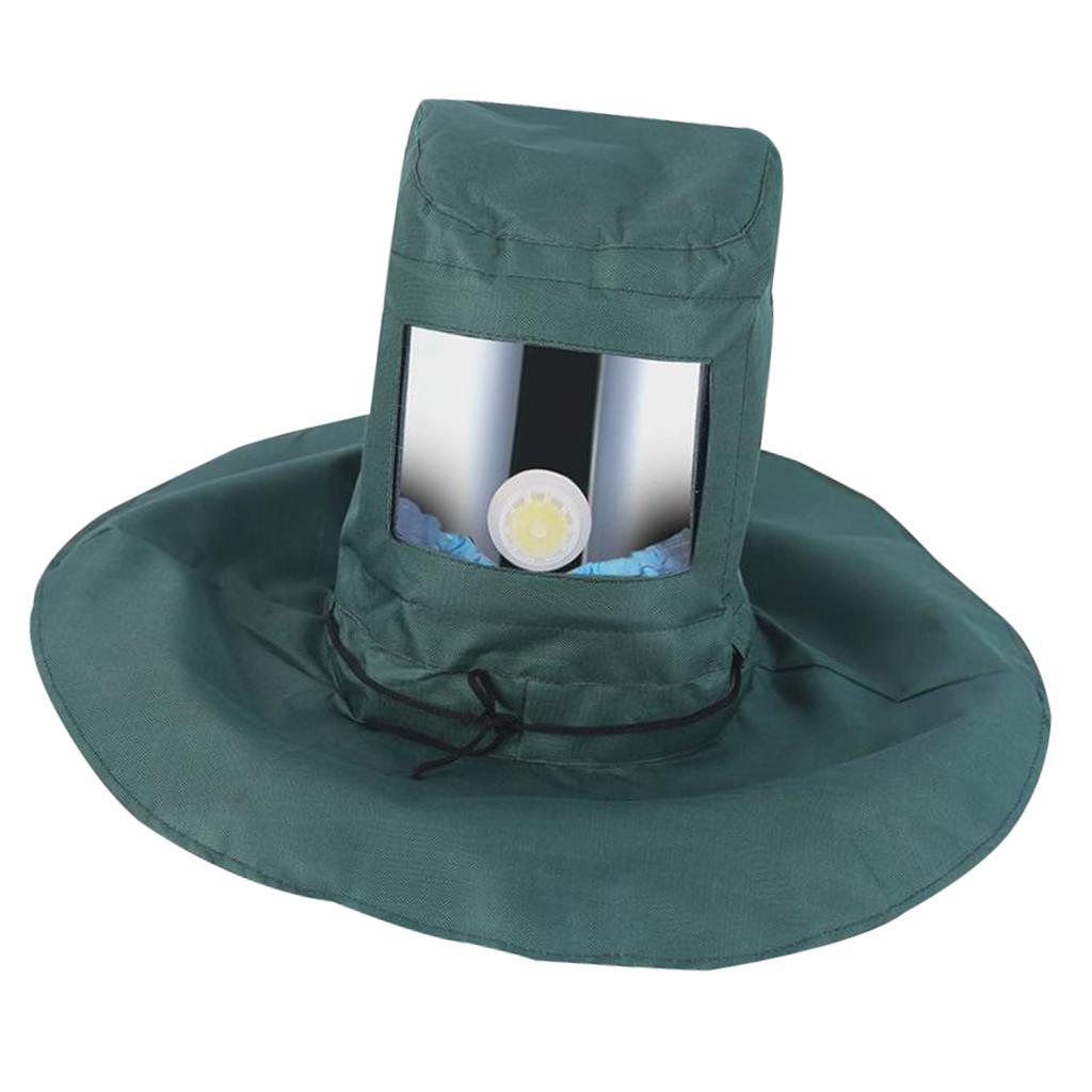 Work Protection Canvas Sand Blasting Hood Mild Blasting Grinding Equipments