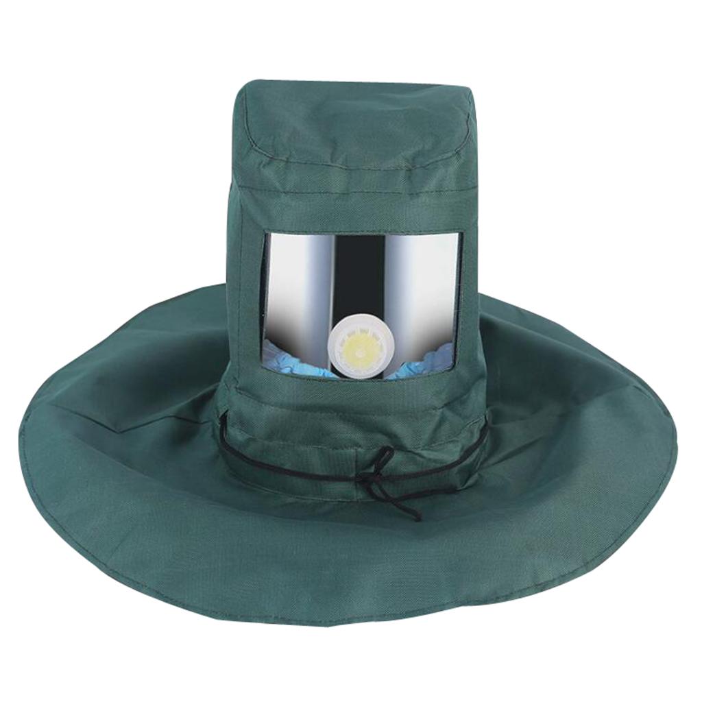 Work Protection Canvas Sand Blasting Hood Mild Blasting Grinding Equipments