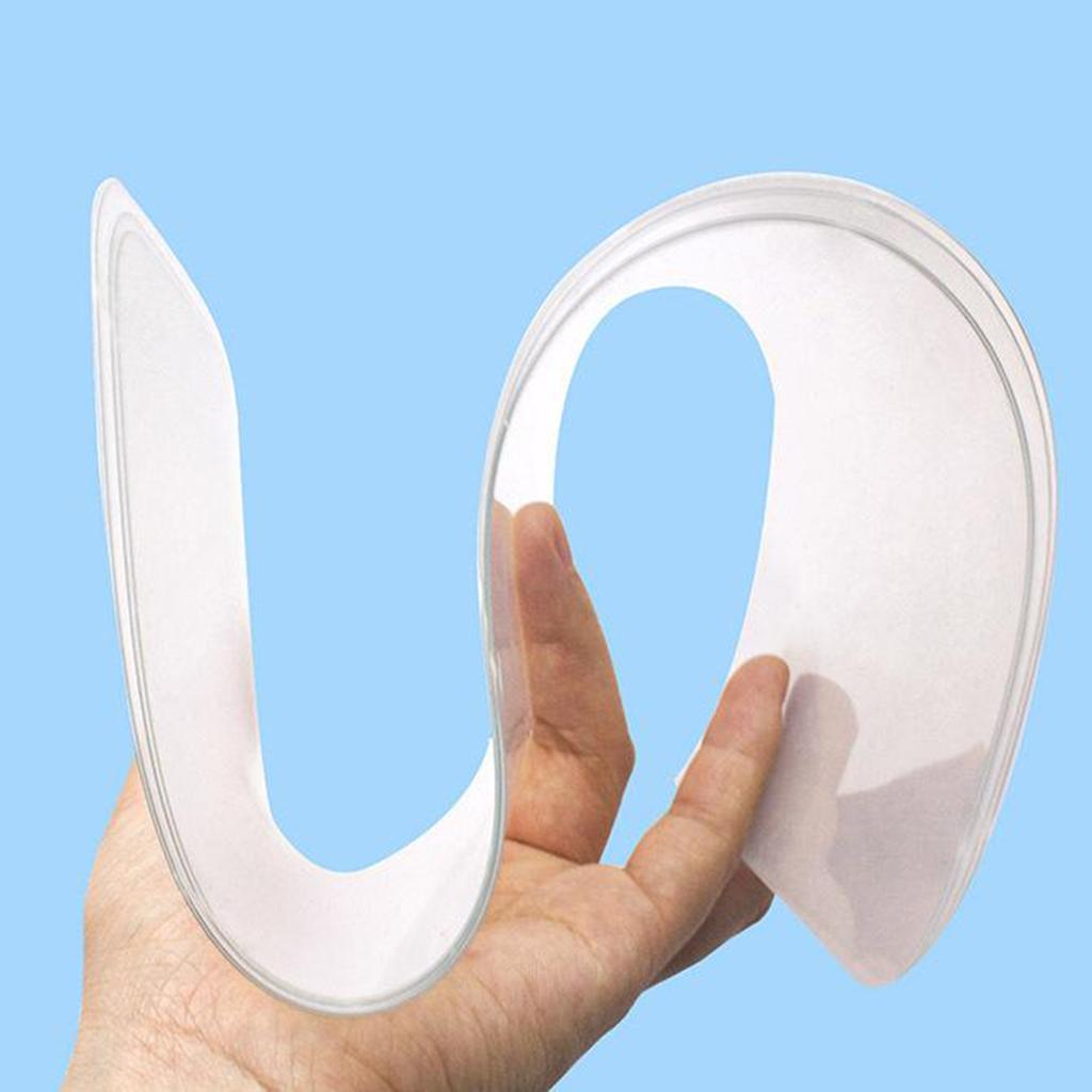 Full Face Protect Shield Clear Protective Film Elastic Band White Elastic