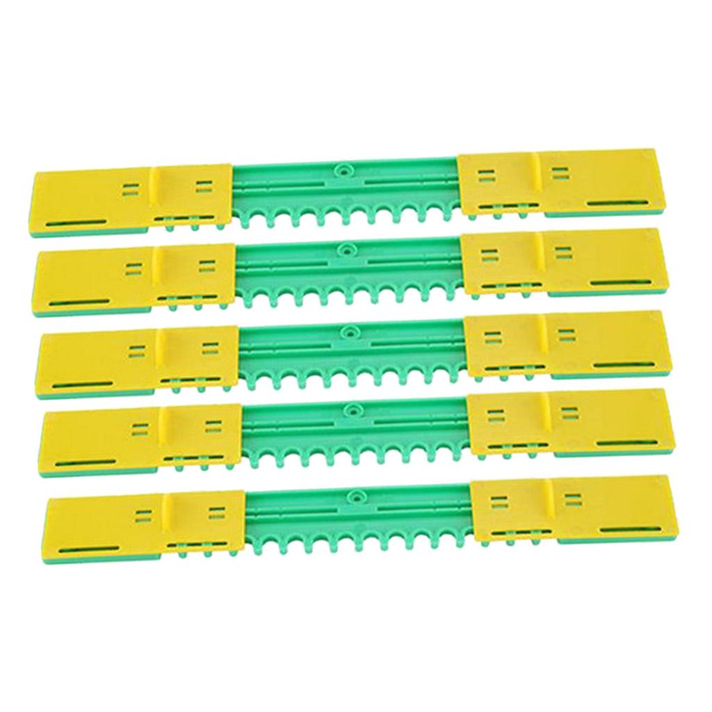 Set of 5 Plastic Beehive Entrance Travel Door Nest Breeding Beekeeper Supply 45cm