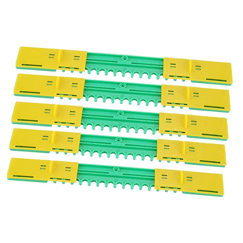 Set of 5 Plastic Beehive Entrance Travel Door Nest Breeding Beekeeper Supply 45cm