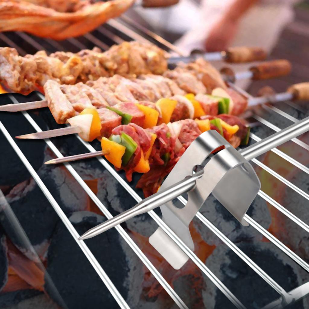 Barbeque Thermometer Probe Clip Holder Anti Rust Scald Preventing Smoke