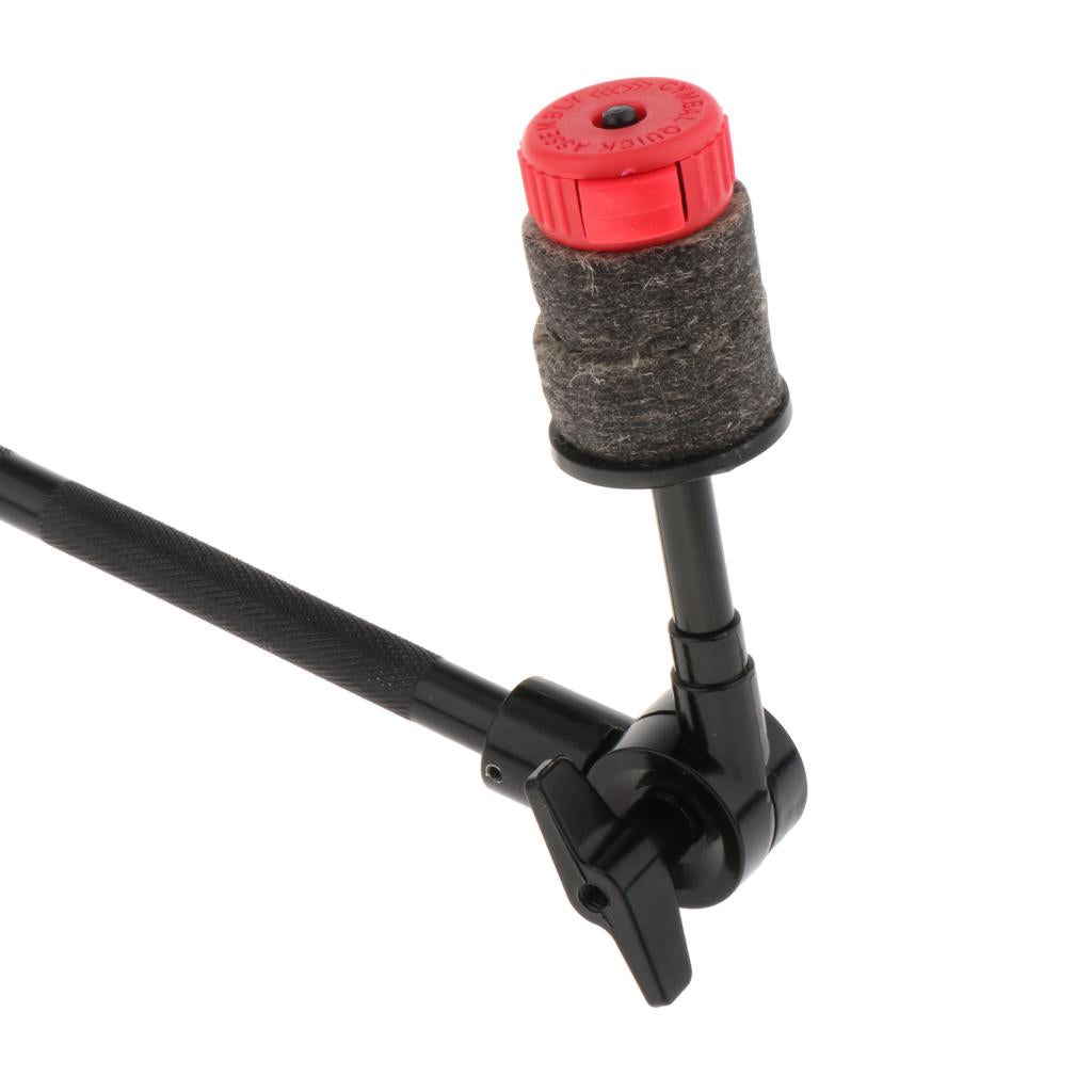 Durable Cymbal Arm with Quick Release Nut Attachment Parts Replacement Red