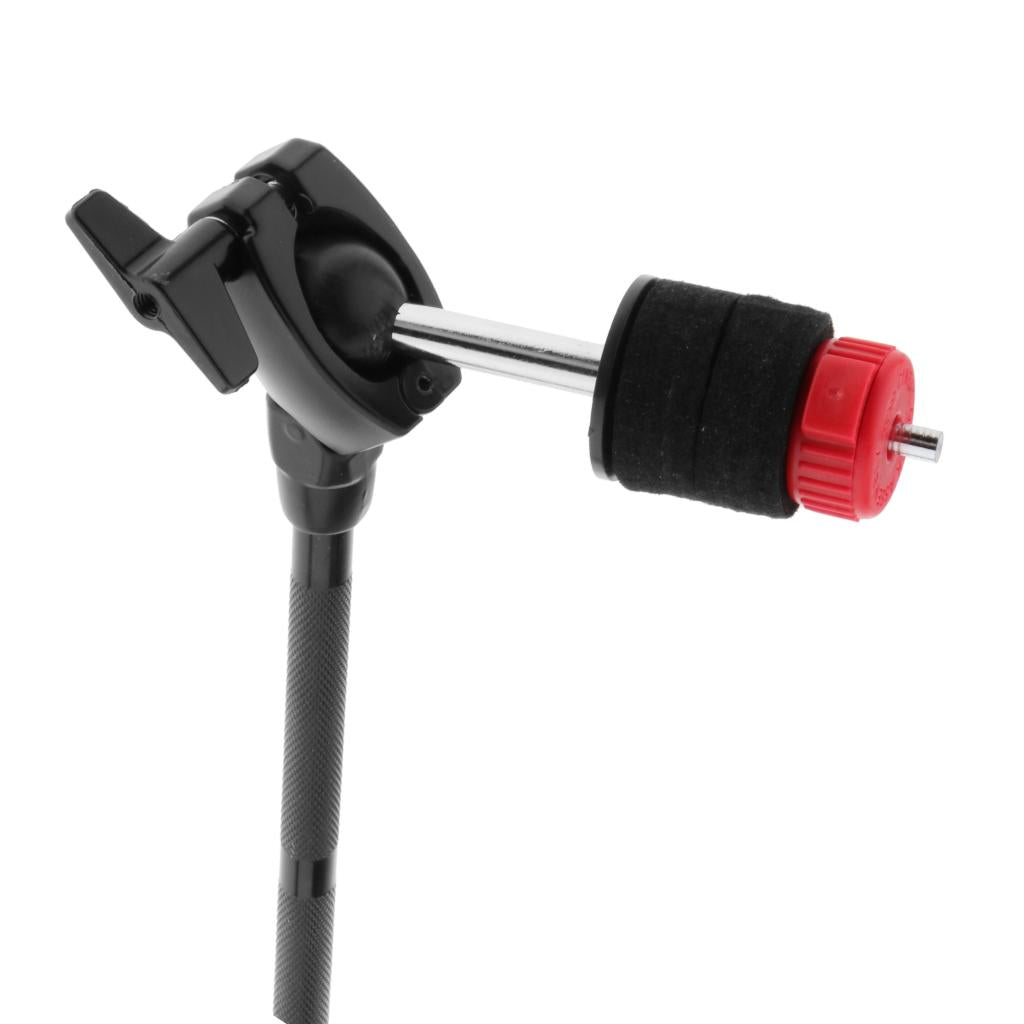 Cymbal Arm Ball Joint with Quick Release Nut Parts Rack Mount Assembly Red