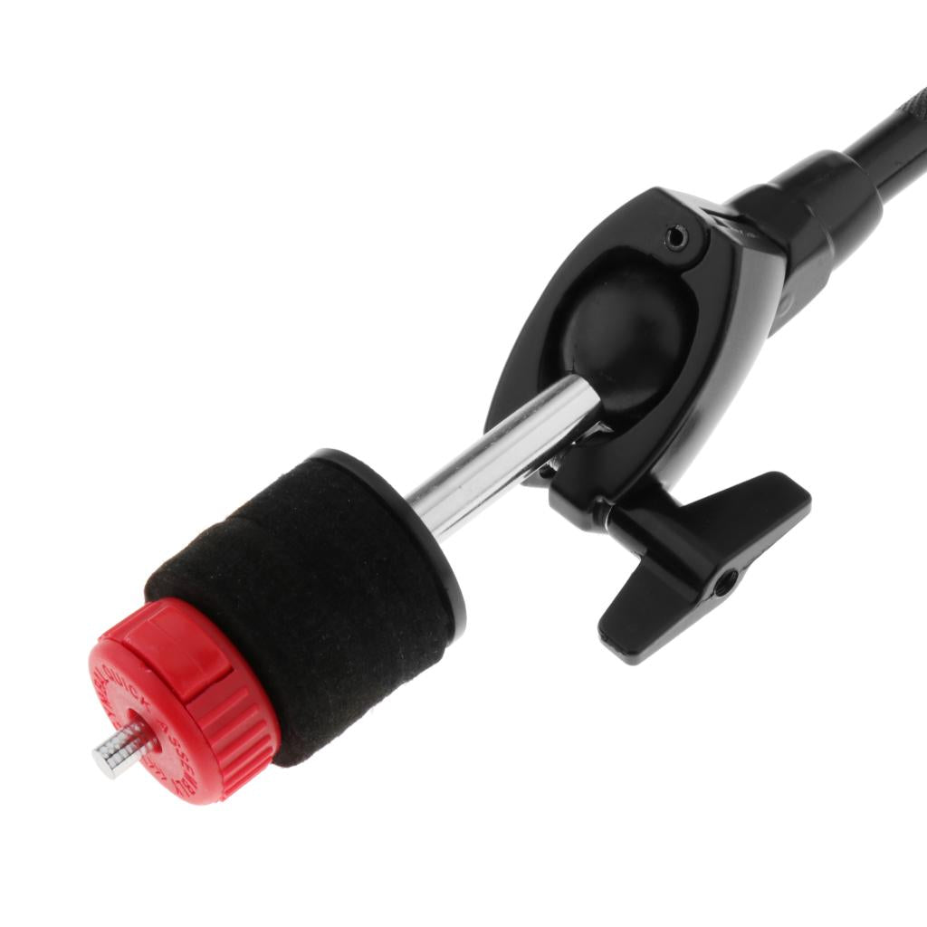 Cymbal Arm Ball Joint with Quick Release Nut Parts Rack Mount Assembly Red