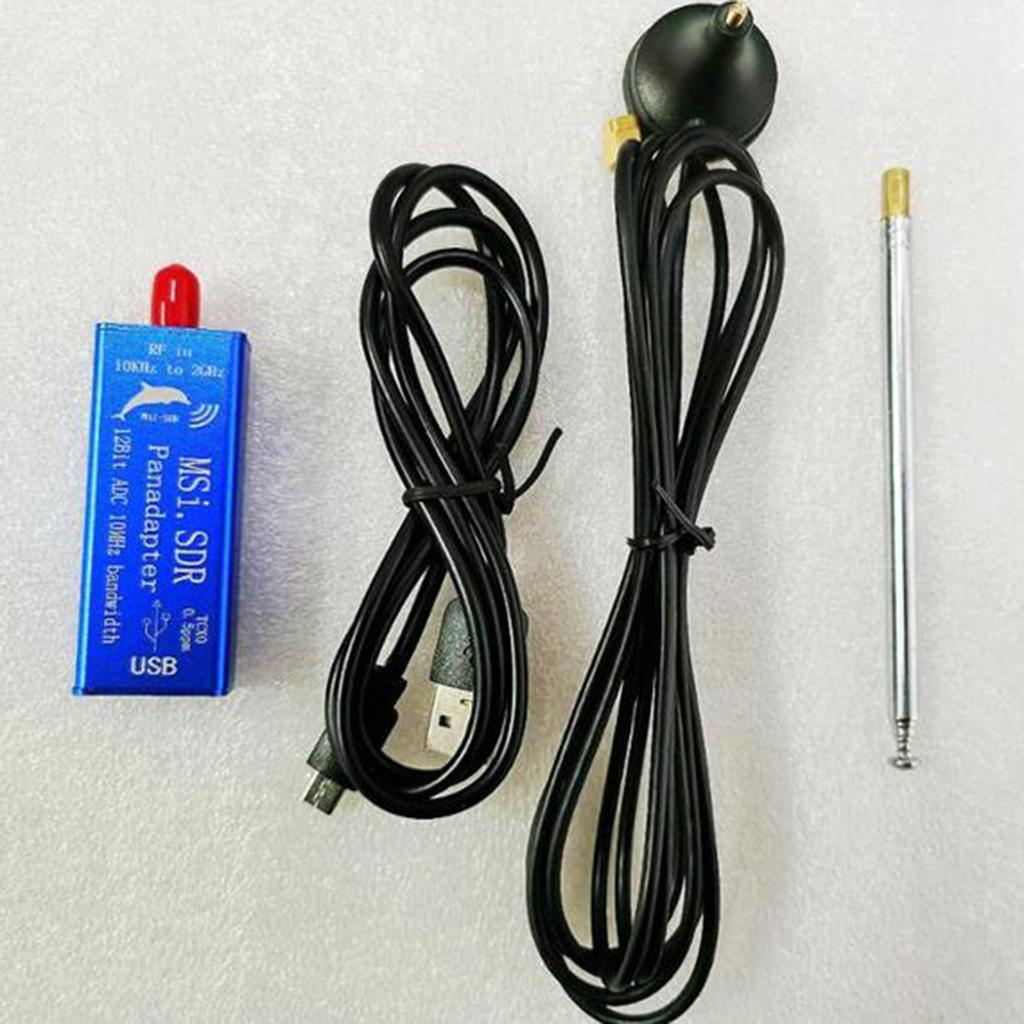 Software Radio Module MSI.SDR Receiver Non-RTL 12-bit ADC Aluminum Case