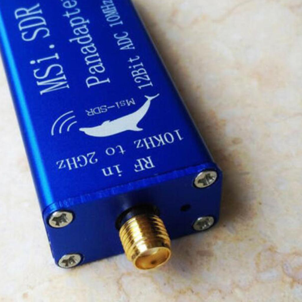 Software Radio Module MSI.SDR Receiver Non-RTL 12-bit ADC Aluminum Case